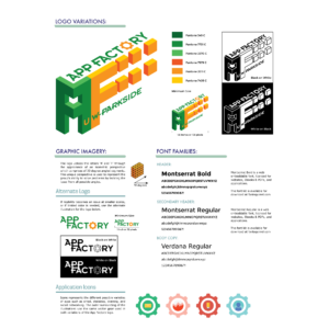 Identity Series for UW-Parkside App Factory